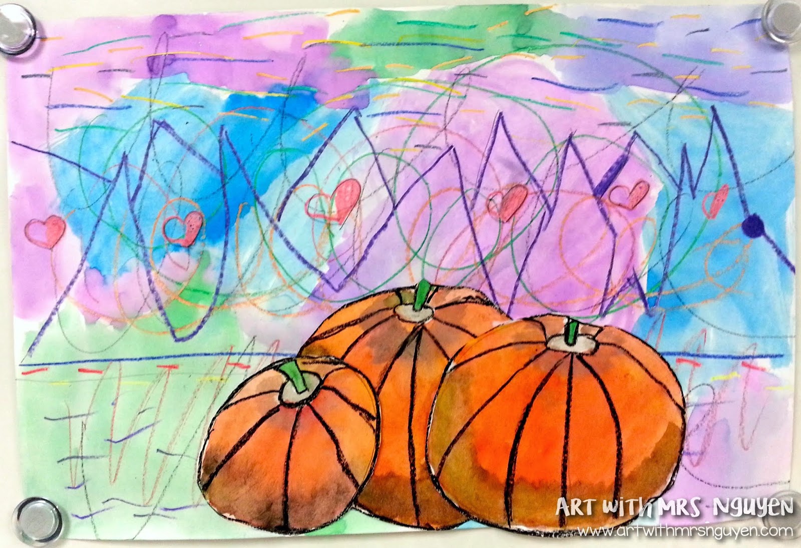 New Value Pumpkins (3rd) | Art with Mrs. Nguyen