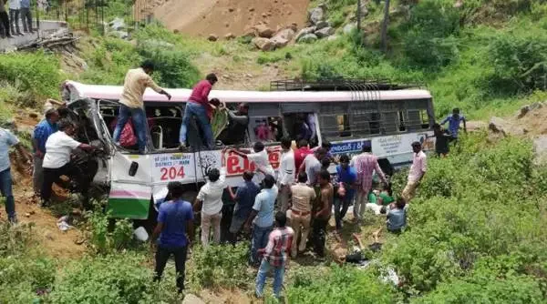 Kondagattu bus accident: 32 pilgrims killed in Telangana as TSRTC bus falls into gorge, Hyderabad, News, Accidental Death, Obituary, Injured, Chief Minister, Compensation, Treatment, Dead Body, National