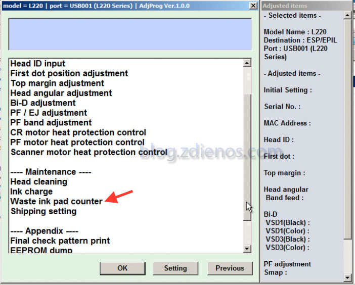 Cara Reset Epson L220 L360 blog zdienos