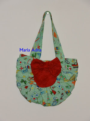 textile child little bag, fabric infant bag, bolsinha para criança