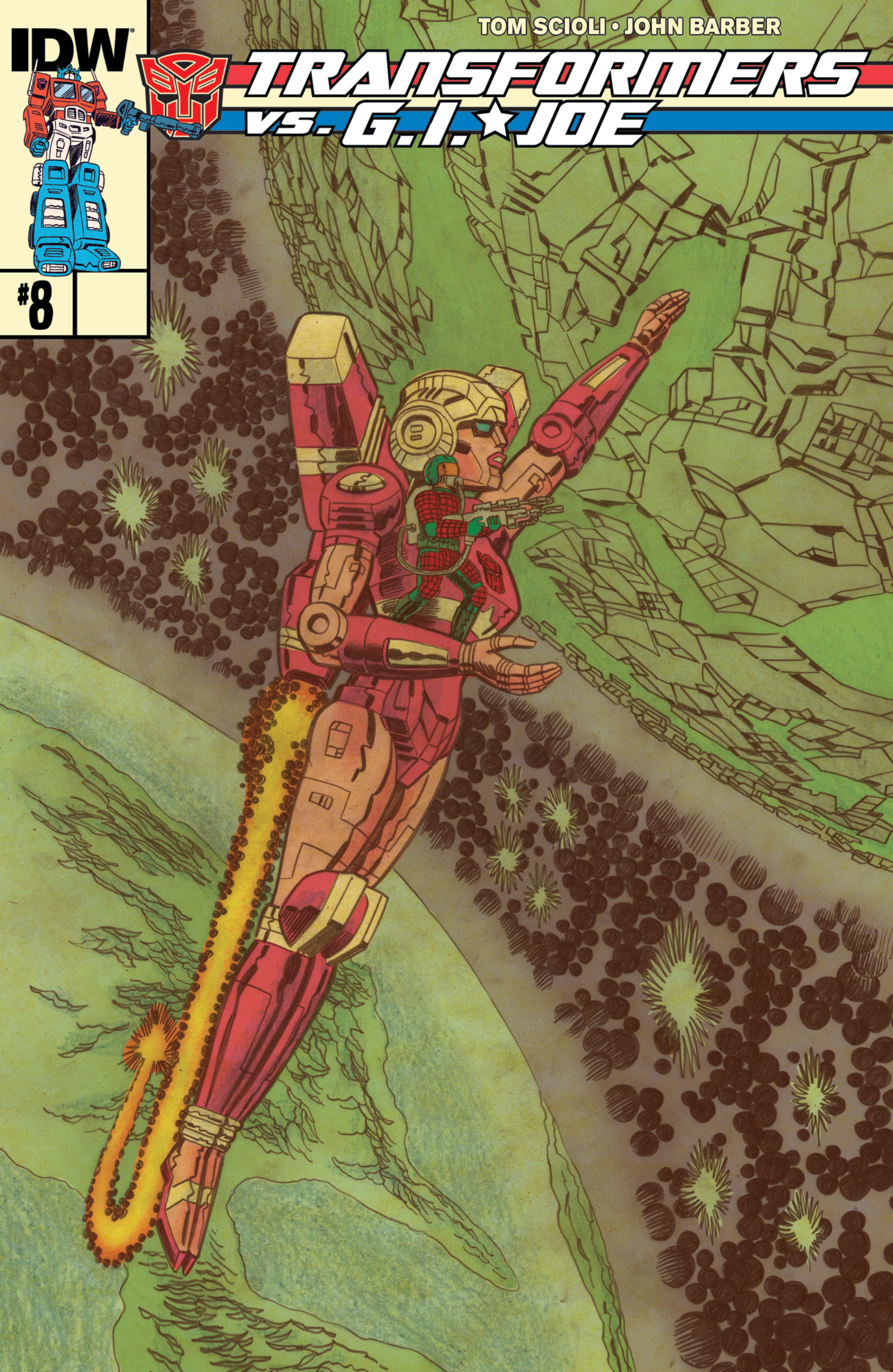 Read online The Transformers vs. G.I. Joe comic -  Issue #8 - 1