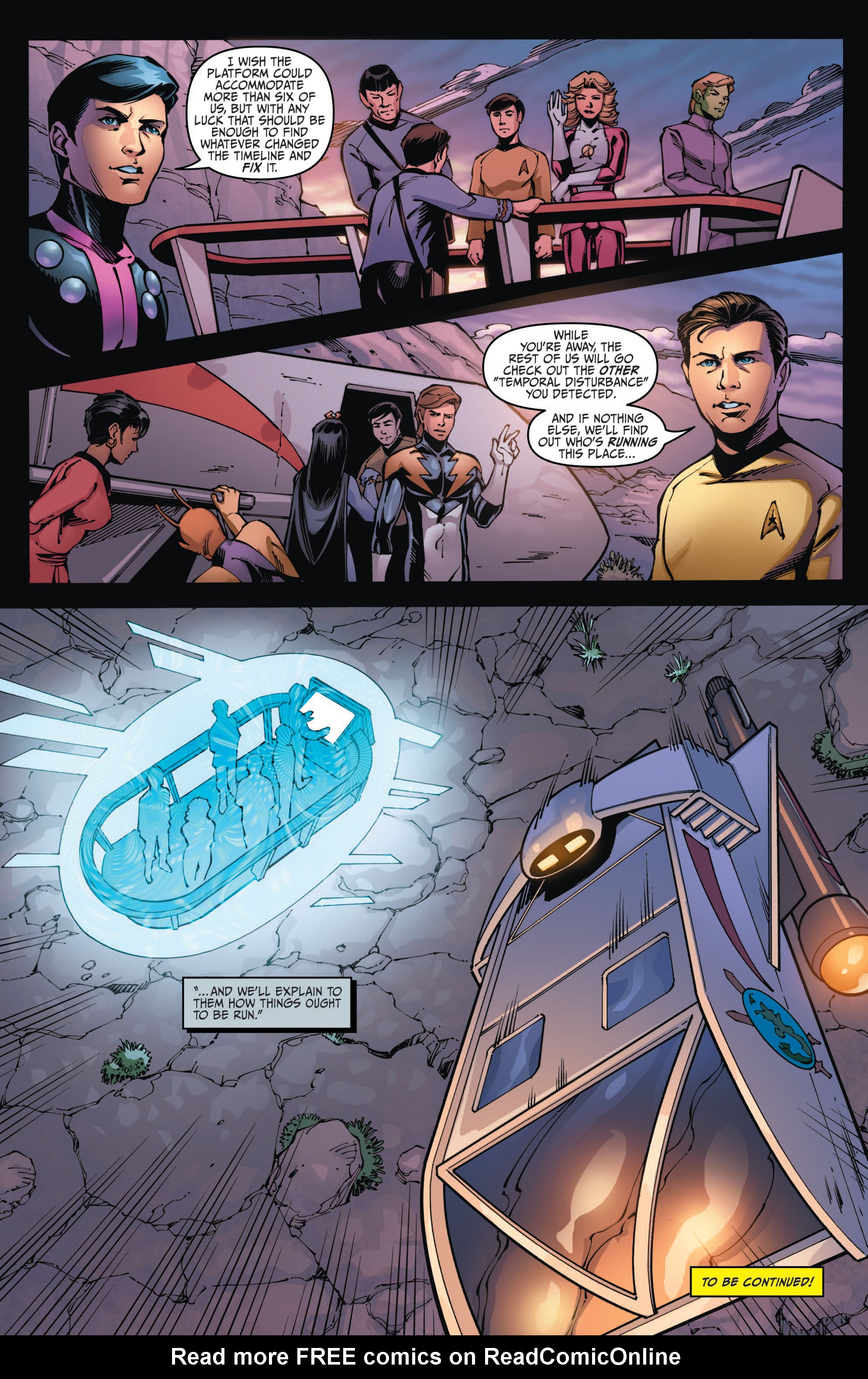 Read online Star Trek/Legion of Super-Heroes comic -  Issue #3 - 24