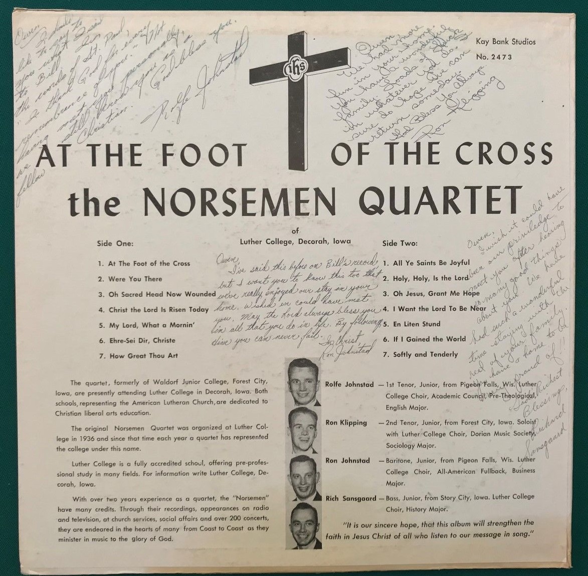(No Name Label) LP 2473