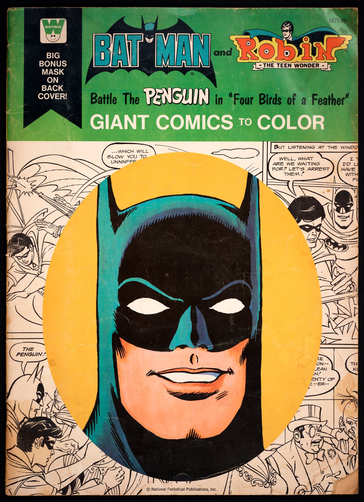 Batman Collection: Giant Whitman Coloring Books
