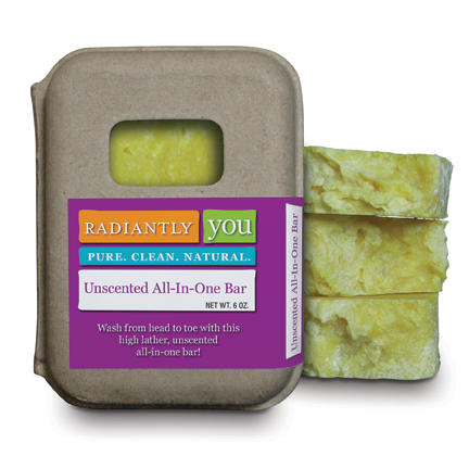 Unscented All-In-One Bar by Radiantly You