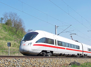 Train ICE in Germany