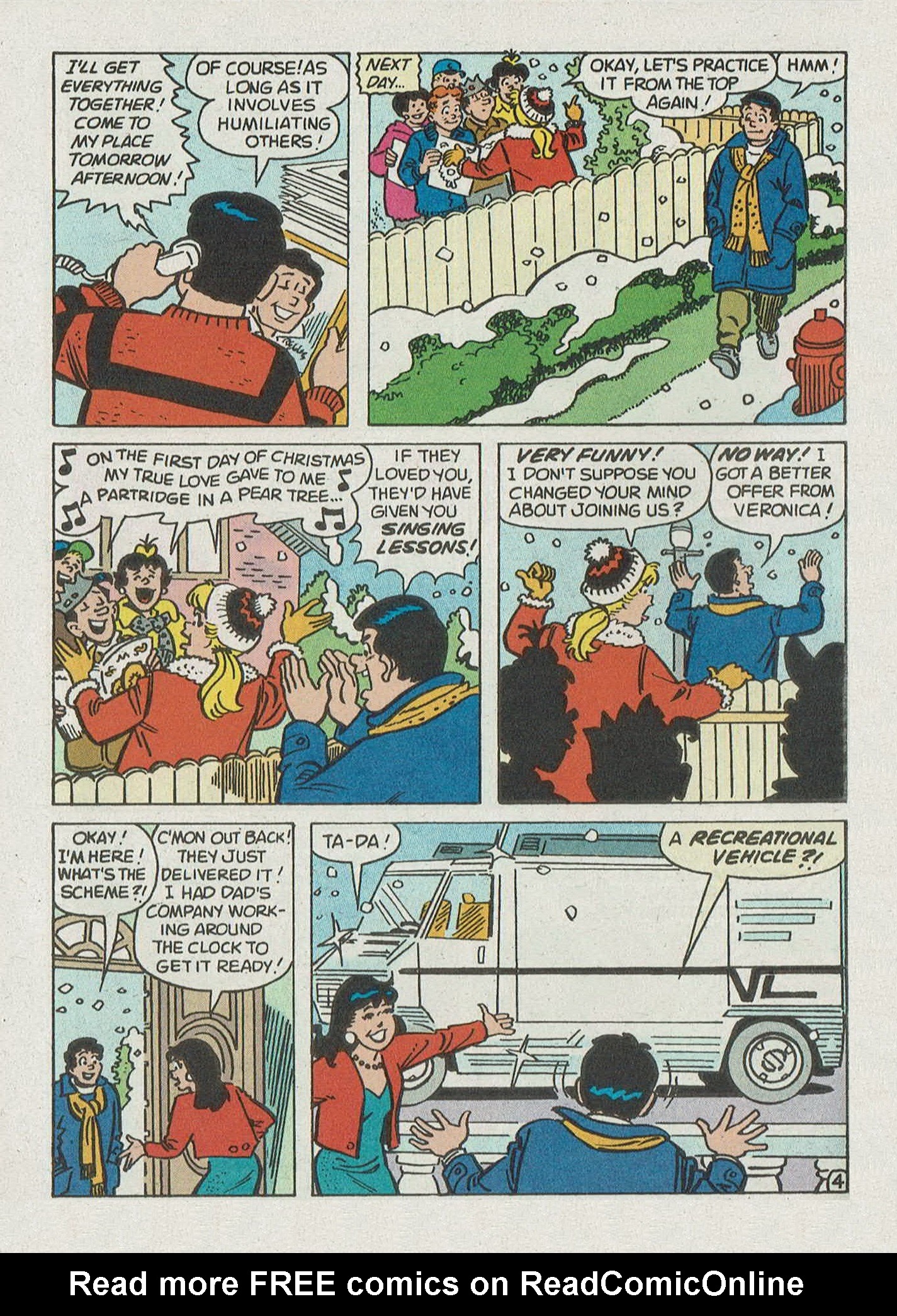 Read online Archie's Holiday Fun Digest comic -  Issue #8 - 72