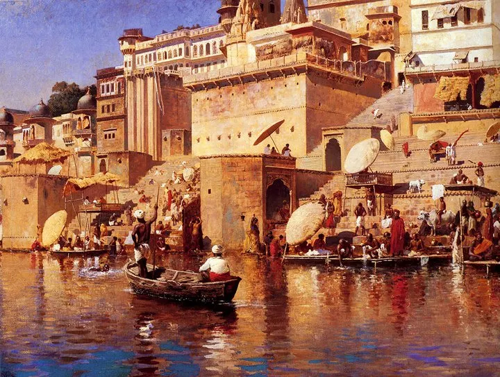 Edwin Lord Weeks 1849-1903 | American Academic painter | Oriental scenes