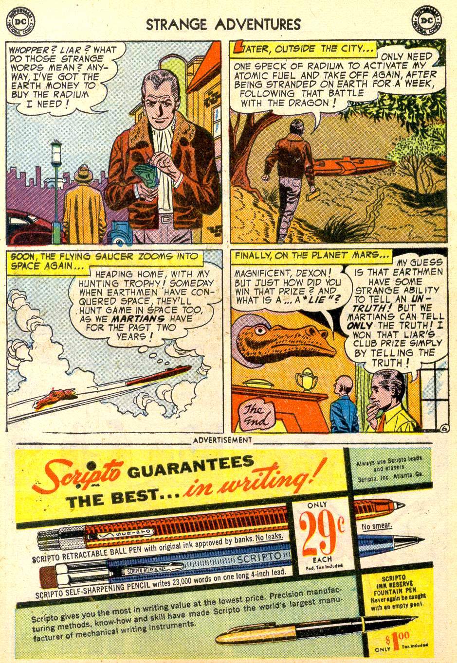 Read online Strange Adventures (1950) comic -  Issue #46 - 8