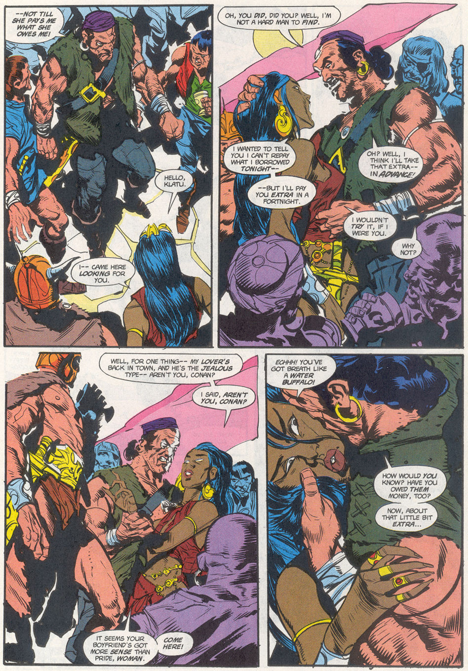 Read online Conan the Barbarian (1970) comic -  Issue #264 - 7