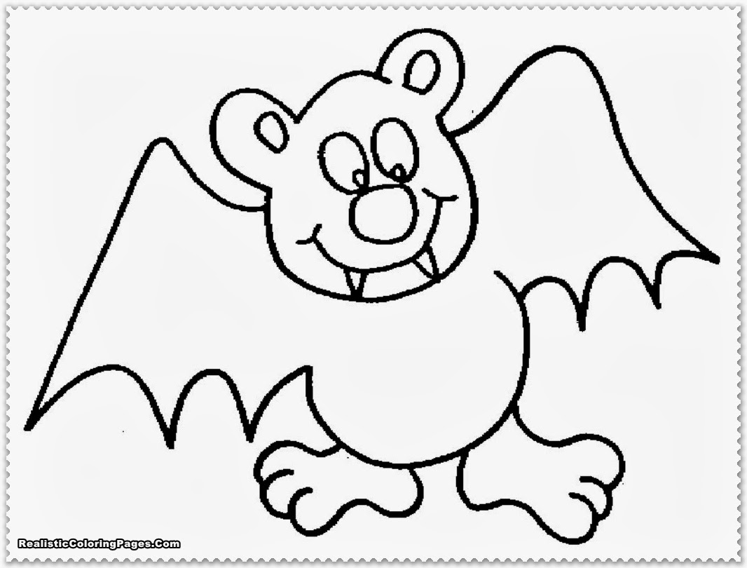 Realistic Bat Coloring Pages Realistic Coloring Pages Coloring Pages