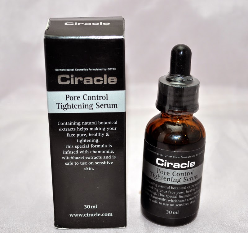 ciracle pore control tightening serum