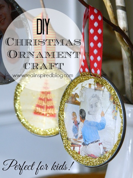 Real Inspired: DIY Christmas Ornament Craft