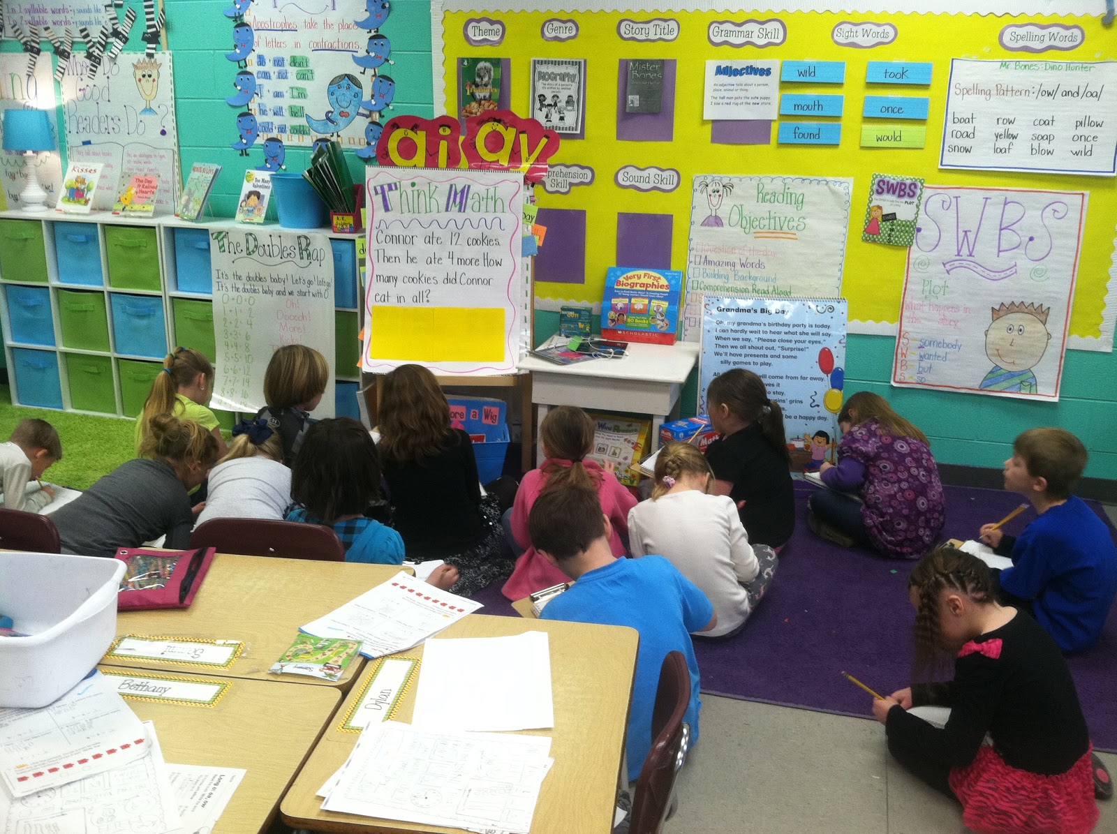 First Grade Math Objectives