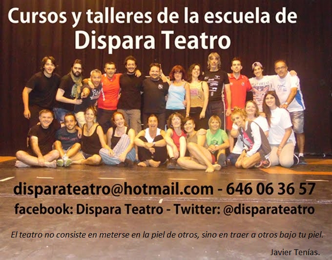 Cursos y Talleres - Dispara Teatro - Cursos de Teatro