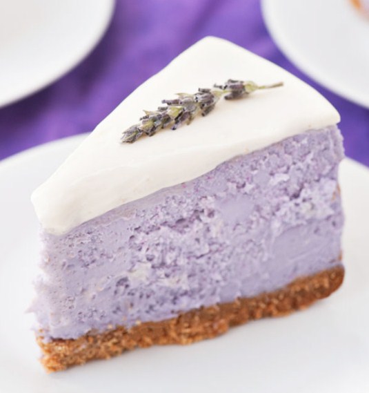 Honey Lavender Cheesecake Cake And Food Recipe