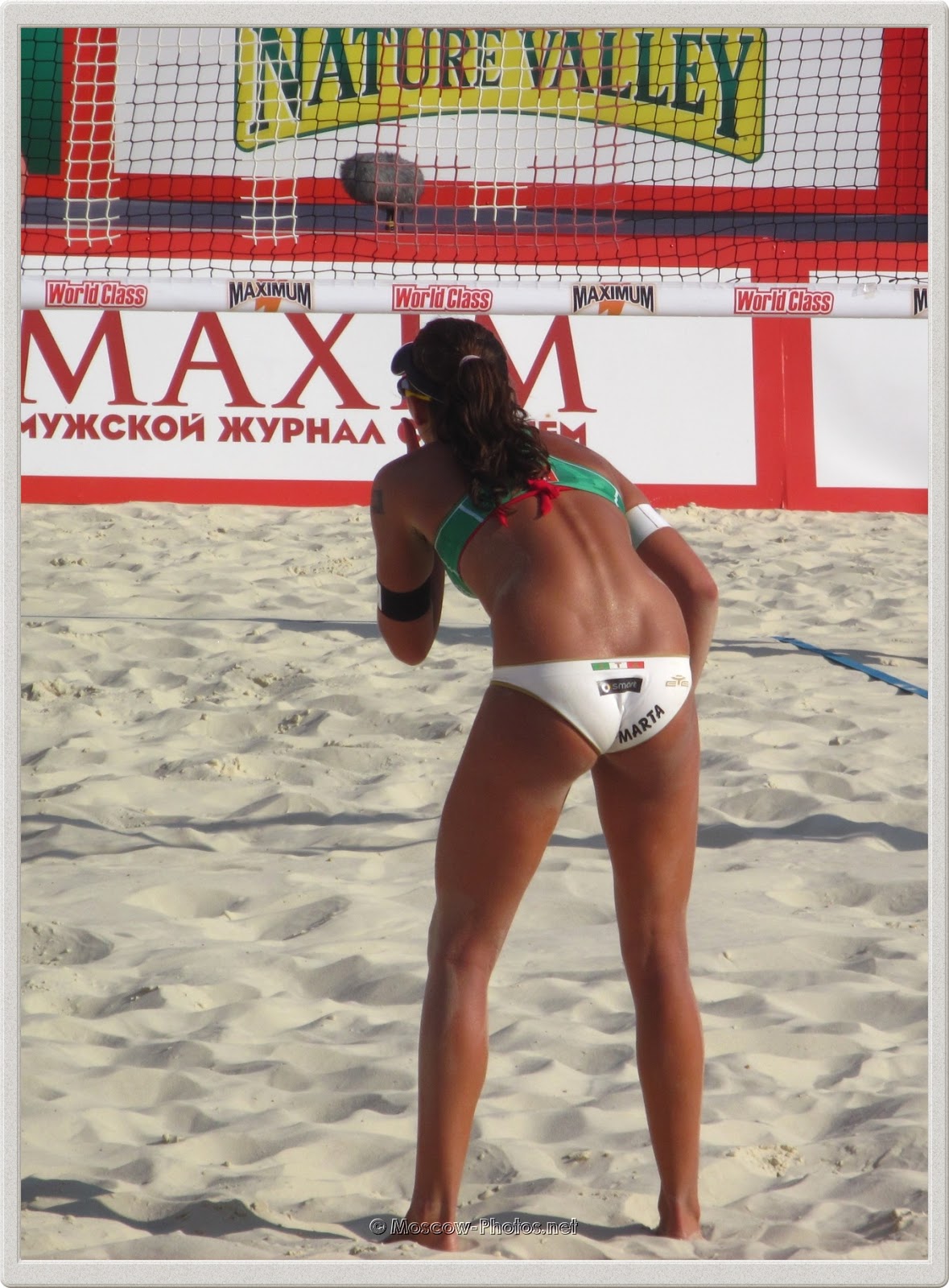 Italian Beach Volleyball Player Marta Menegatti