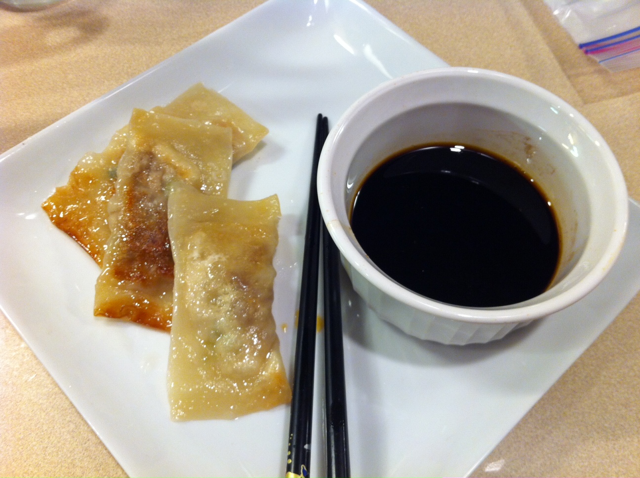 Stanek Eats PorkGinger Potstickers with Fire Sauce