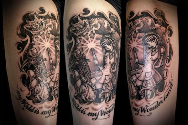 Dark Alice Tattoo by calladineapel on DeviantArt