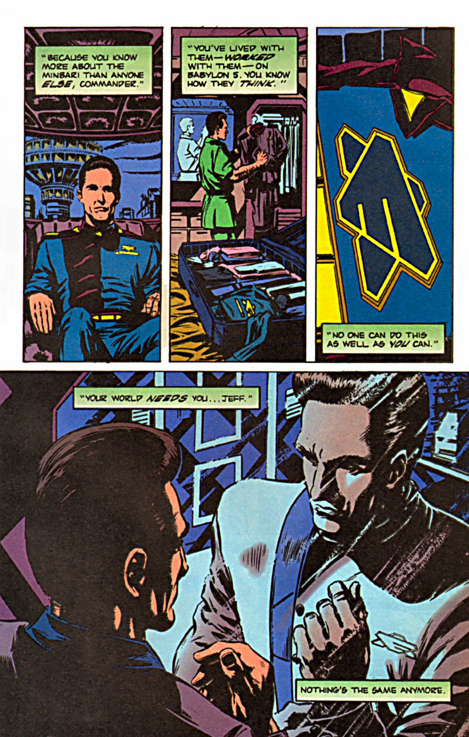 Read online Babylon 5 (1995) comic -  Issue #1 - 21