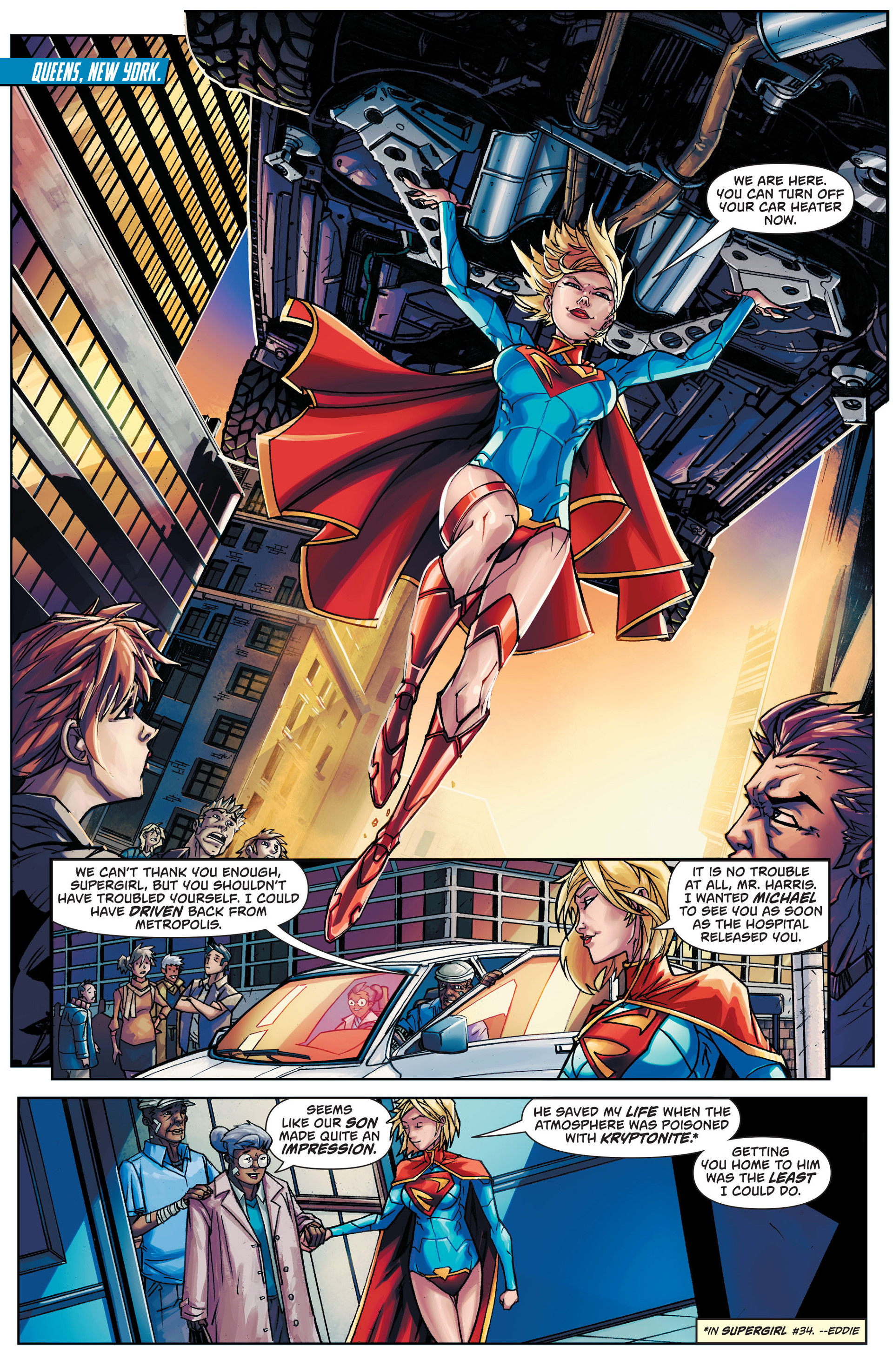 Read online Supergirl (2011) comic -  Issue #35 - 2