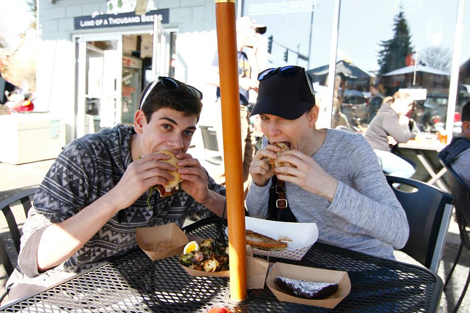 Shoreline Area News Bread & Circuses food truck at Aurora Square for