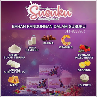 Susuku Susu Kambing Collagen Kurma Madu