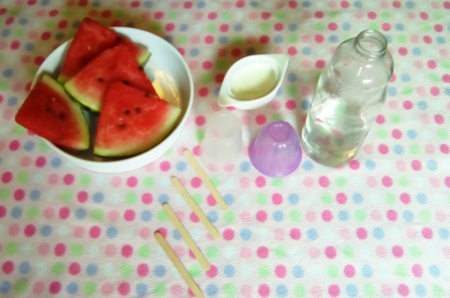 DIY helado de patilla