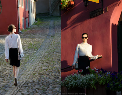 Tinuta clasica romantica in vacanta Cum ma imbrac elegant in concediu.