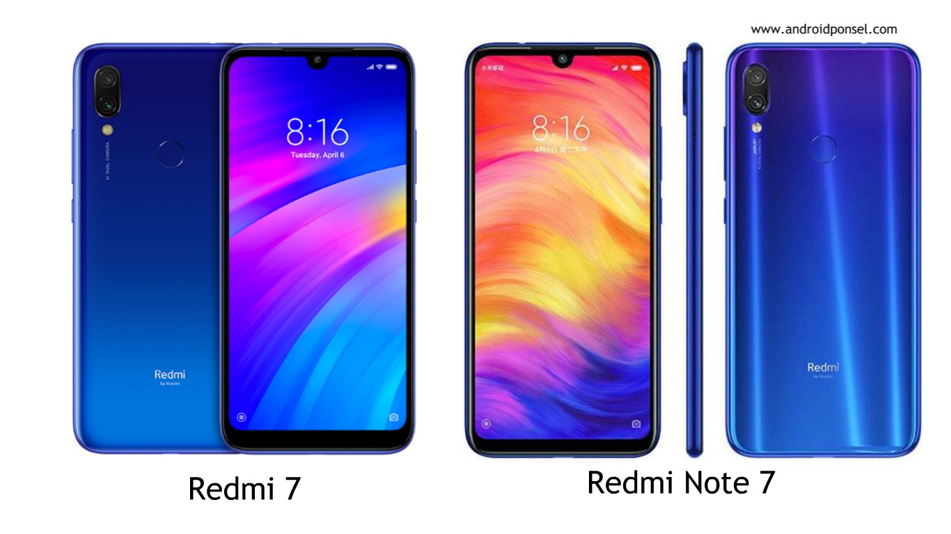 Redmi Note 7 Vs Mi 8
