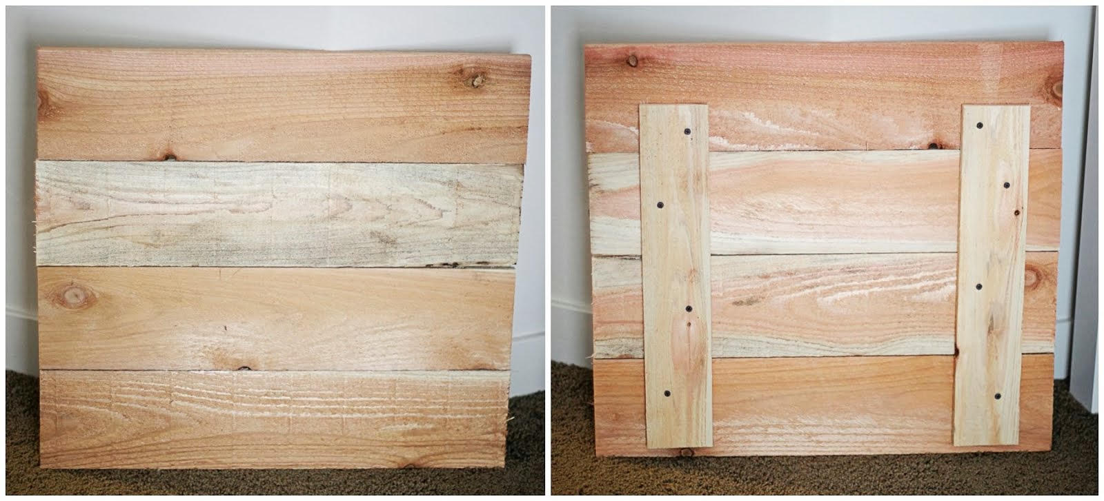 evans + co [Wood pallet sign DIY]