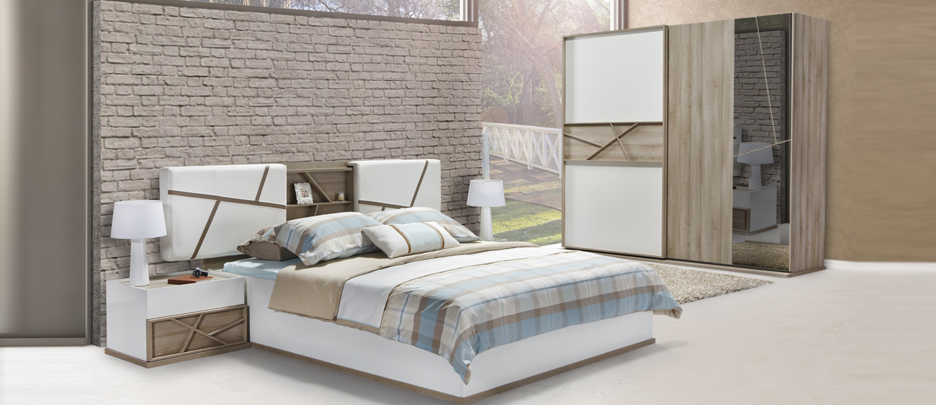 Alfemo �dan şık bir yatak odası daha (Artella) Mobilya Sitesi