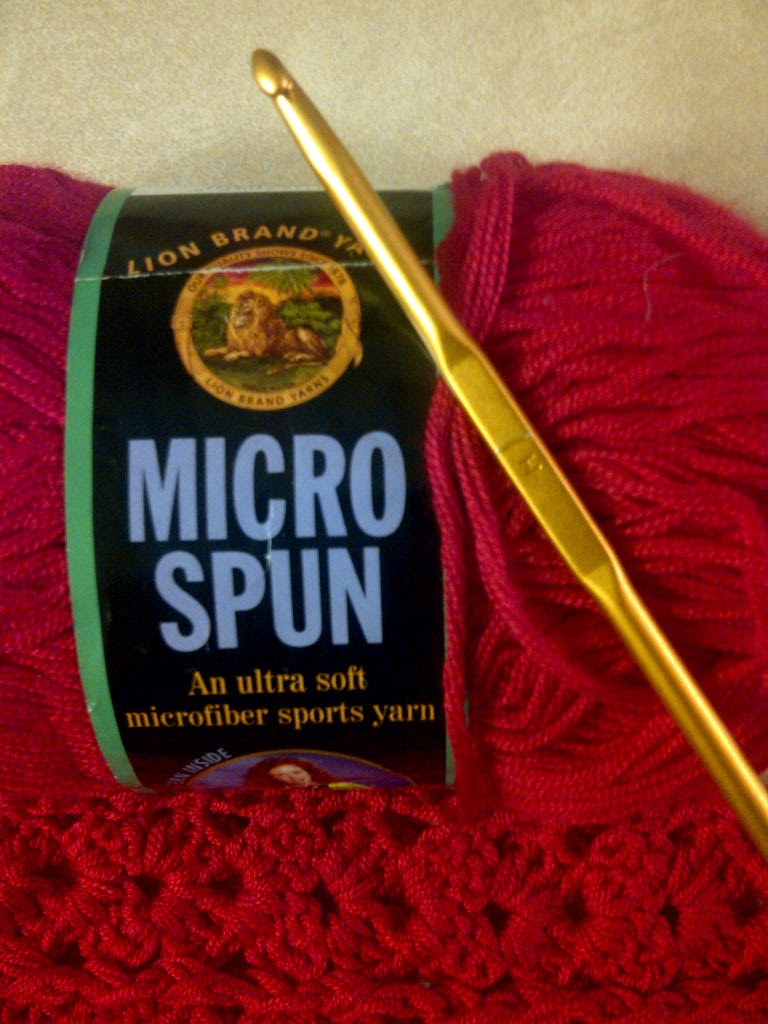 Crochet...Gotta Love It! Blog Pineapple Neckwarmer (update), Nov 27, 2011