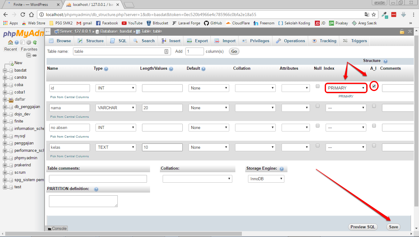 Cara Buat Database dan Tabel di MySQL