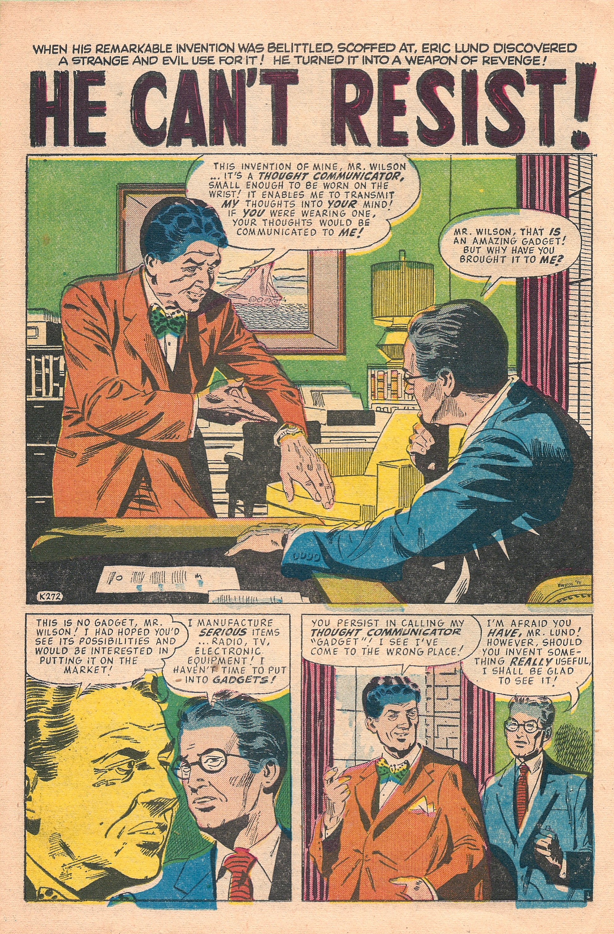 Read online Journey Into Mystery (1952) comic -  Issue #39 - 22