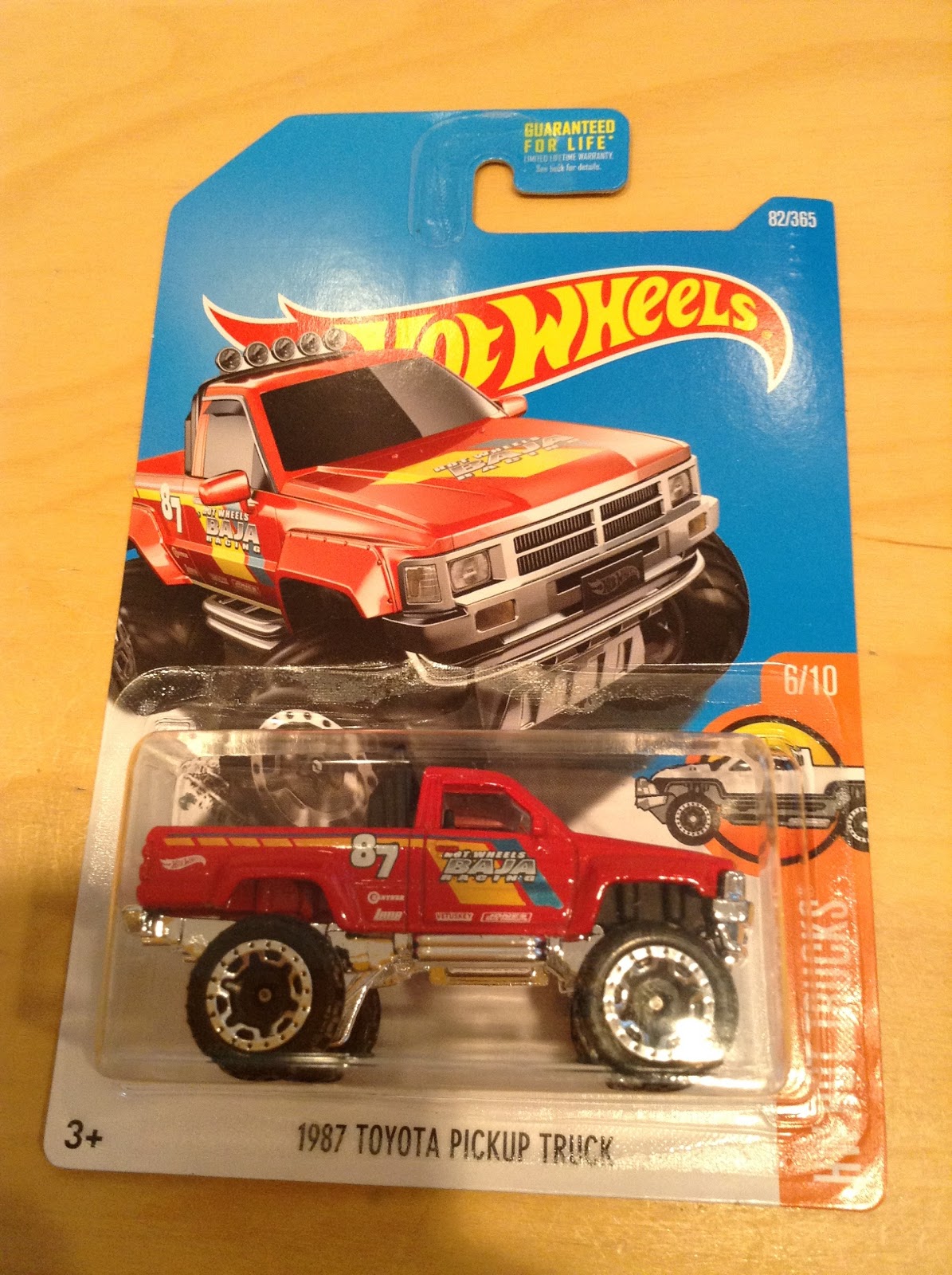 hot wheels 1987 toyota pickup truck