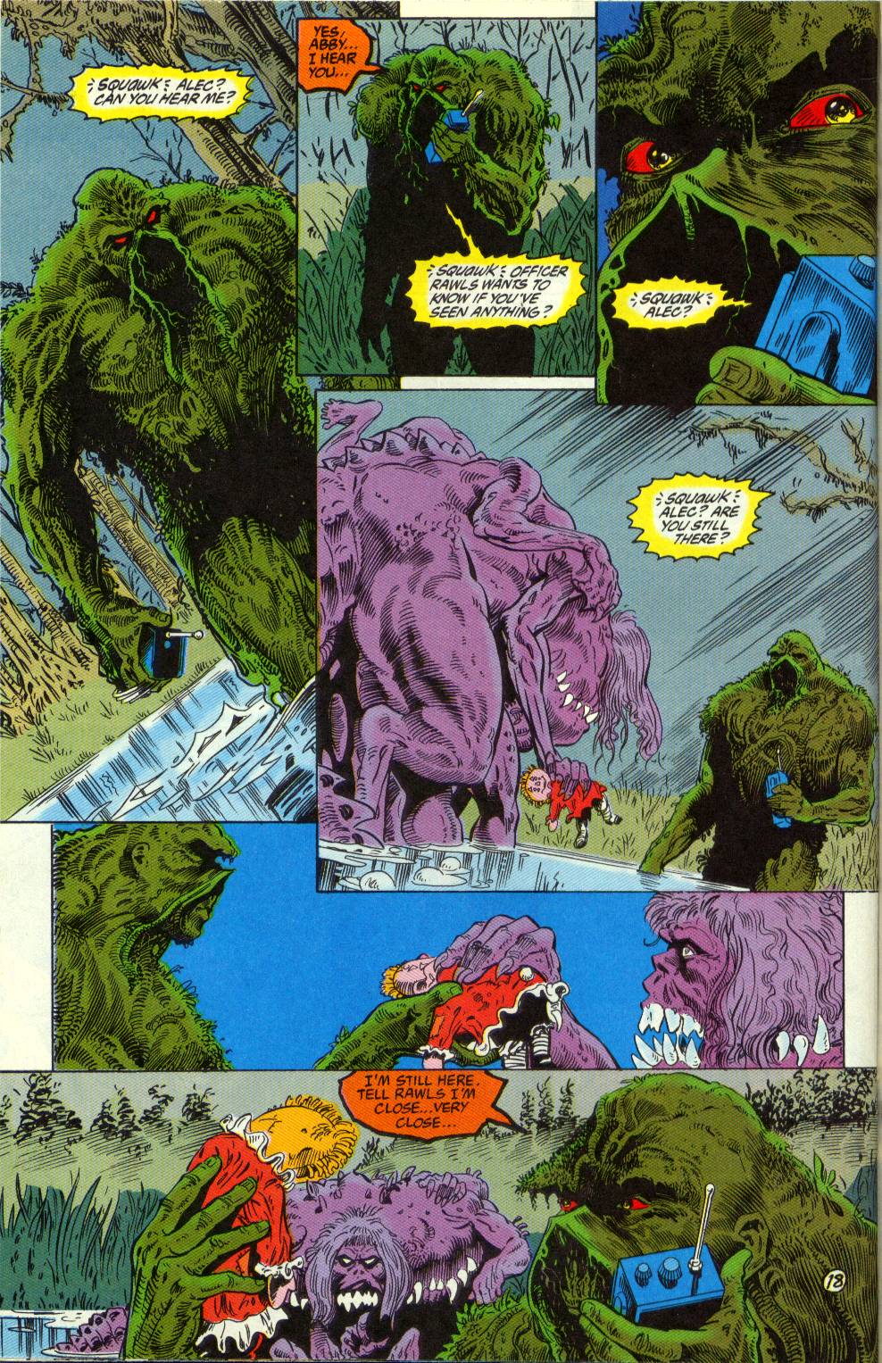 Swamp Thing (1982) Issue #119 #127 - English 19
