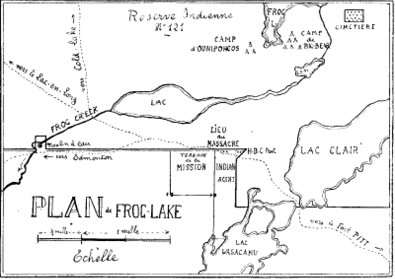 Saskatchewan Frog Lake Massacre 1885