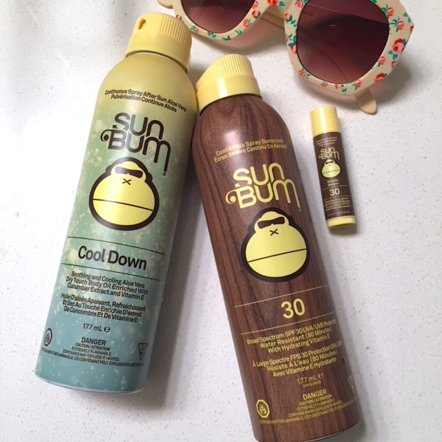 Sun Bum SPF 30 Original Spray Sunscreen and Cool Down After Care: A quick review 