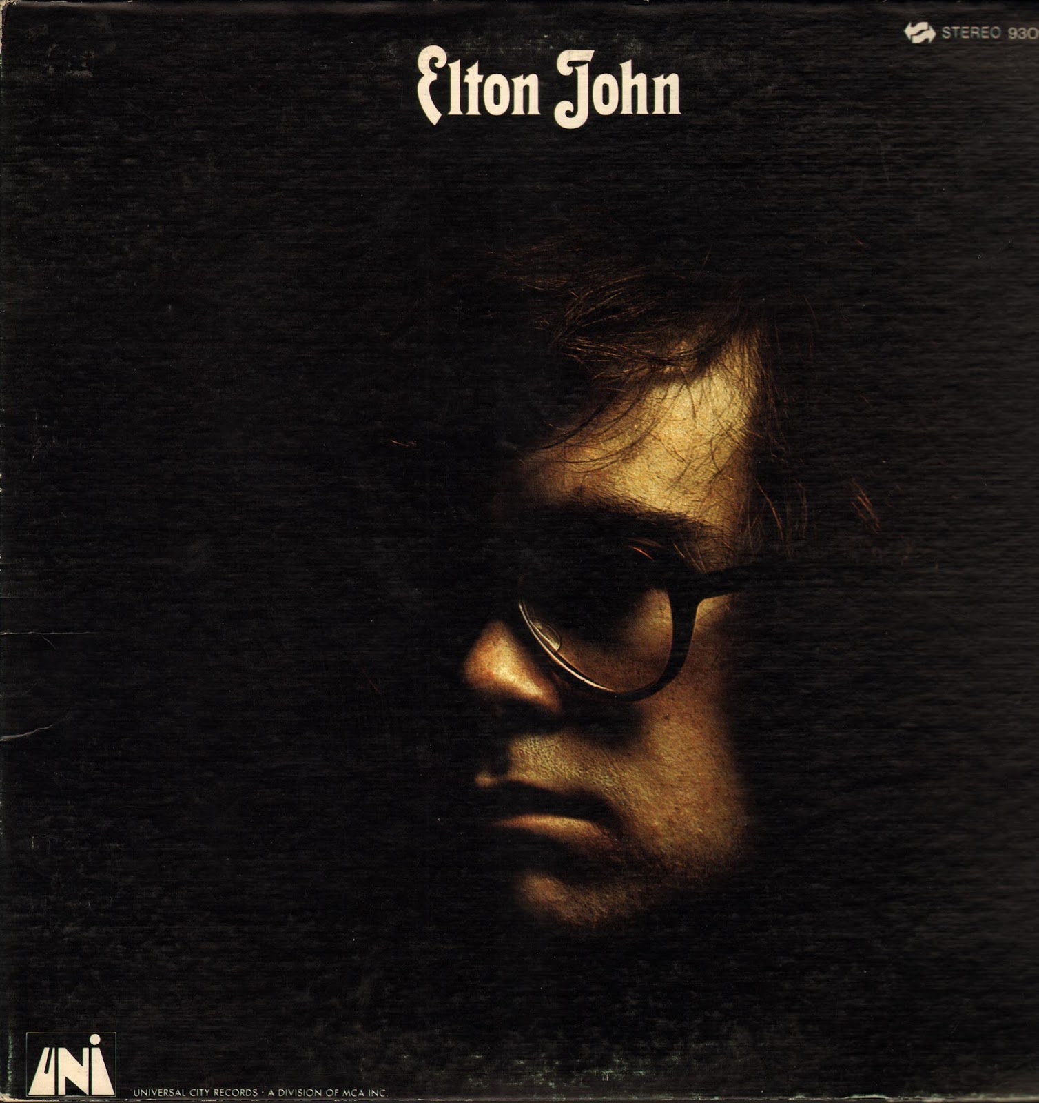 elton john album cover songs from the west coast