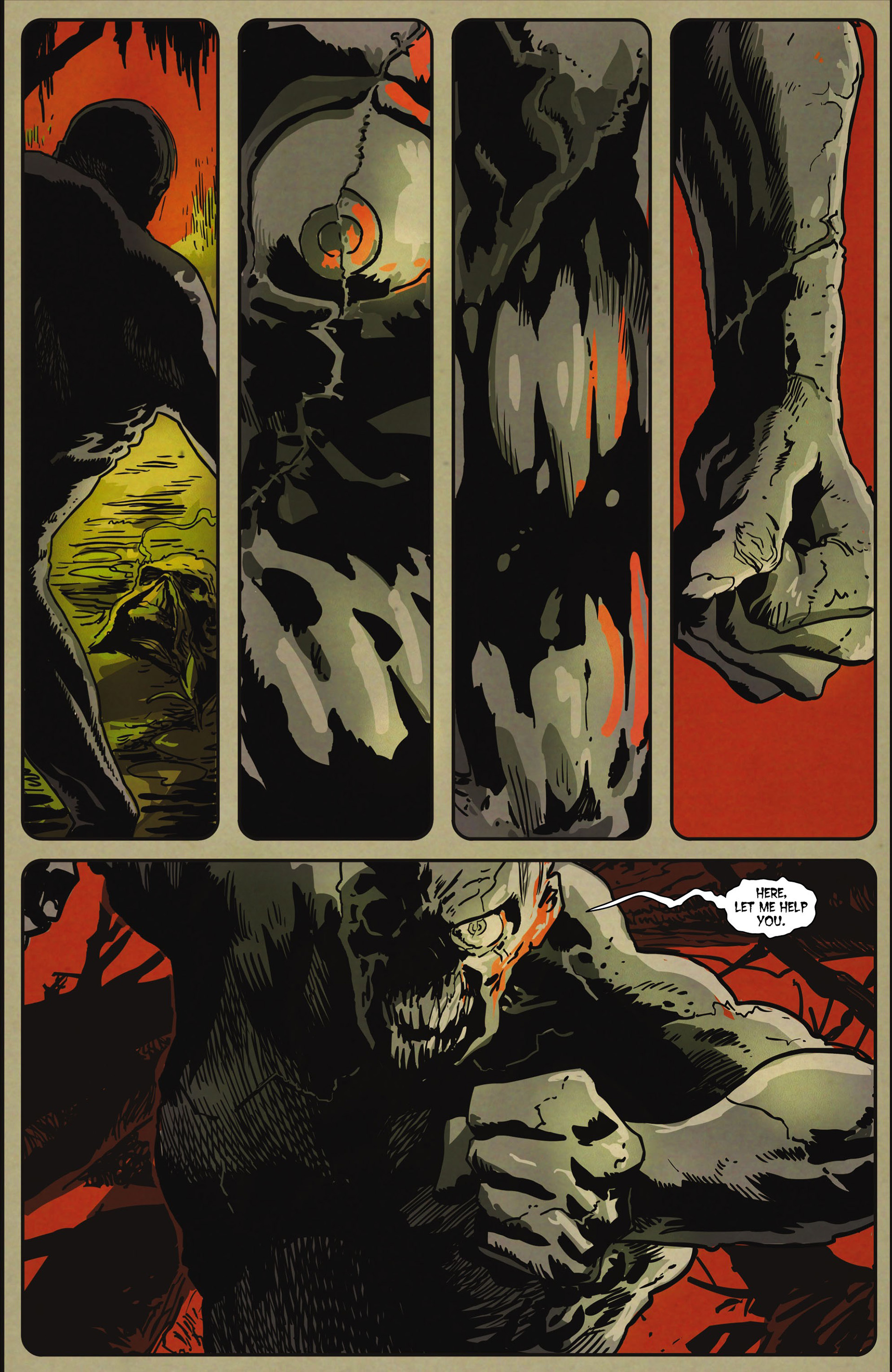 Read online Swamp Thing (2011) comic -  Issue #10 - 17