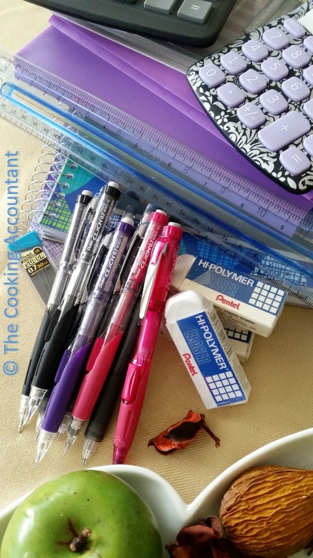 The Cooking Accountant Back to School Supplies for Accountants
