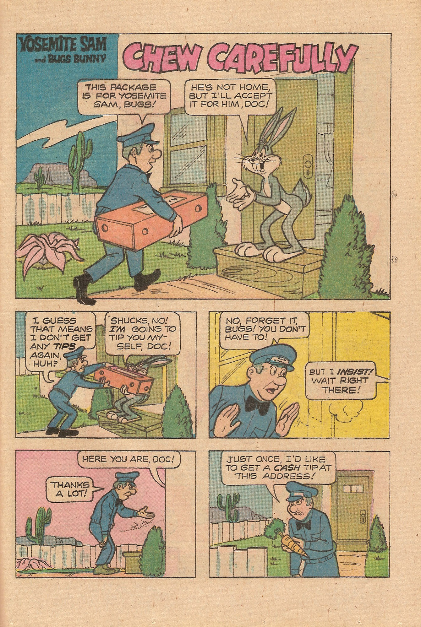 Read online Yosemite Sam and Bugs Bunny comic -  Issue #24 - 25