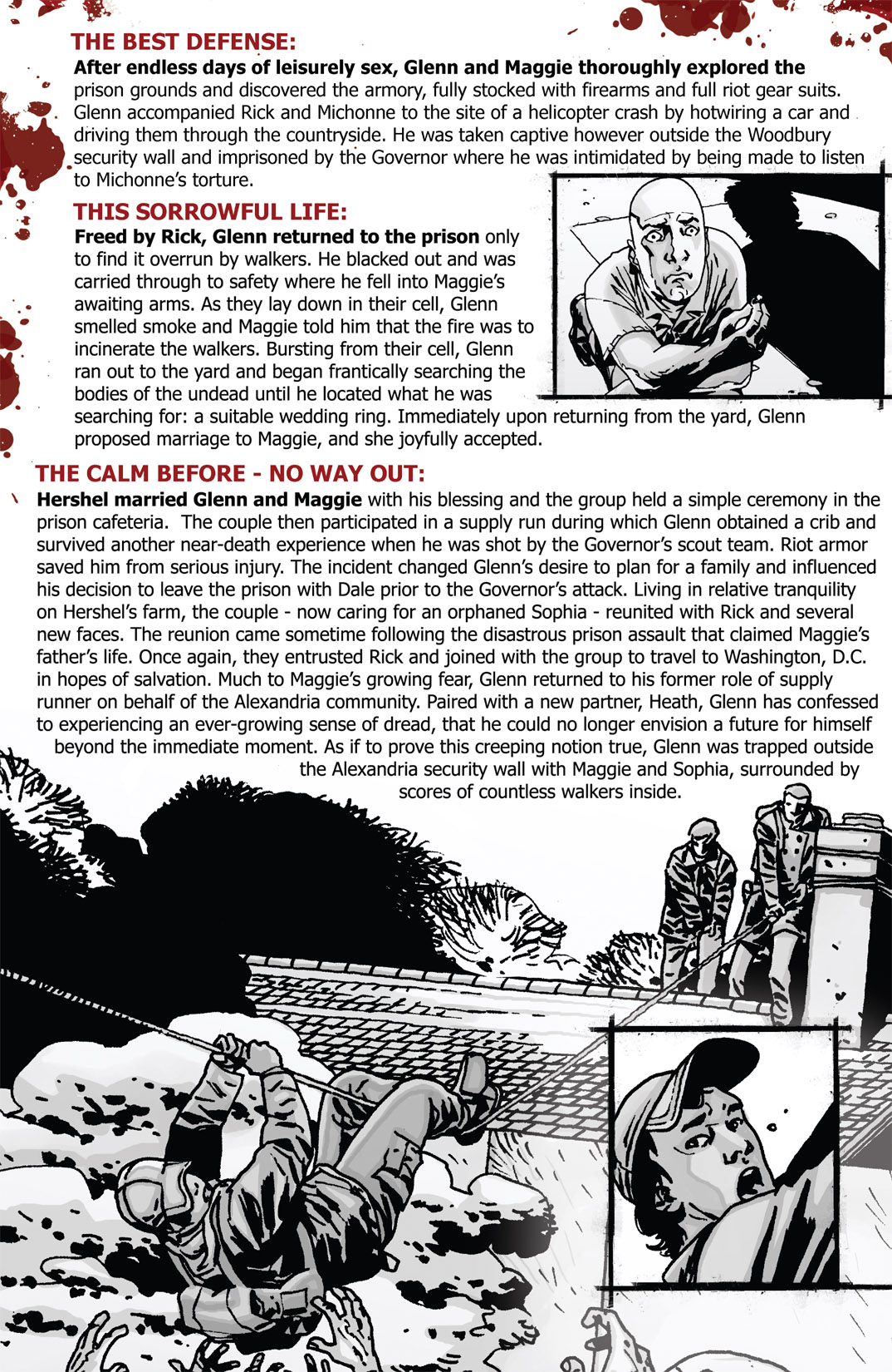 Read online The Walking Dead Survivors' Guide comic -  Issue # TPB - 55