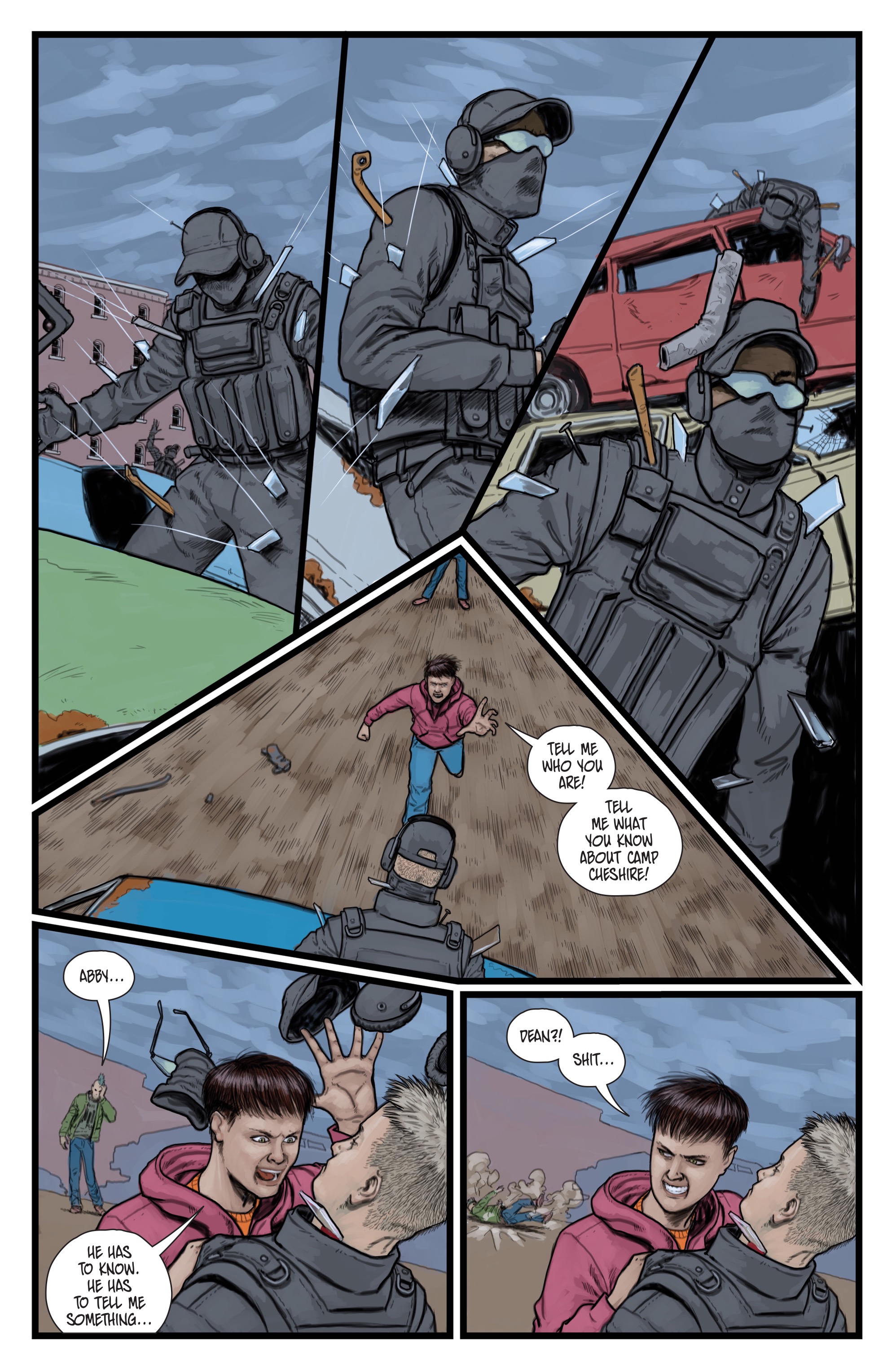 Read online Throwaways comic -  Issue #1 - 6