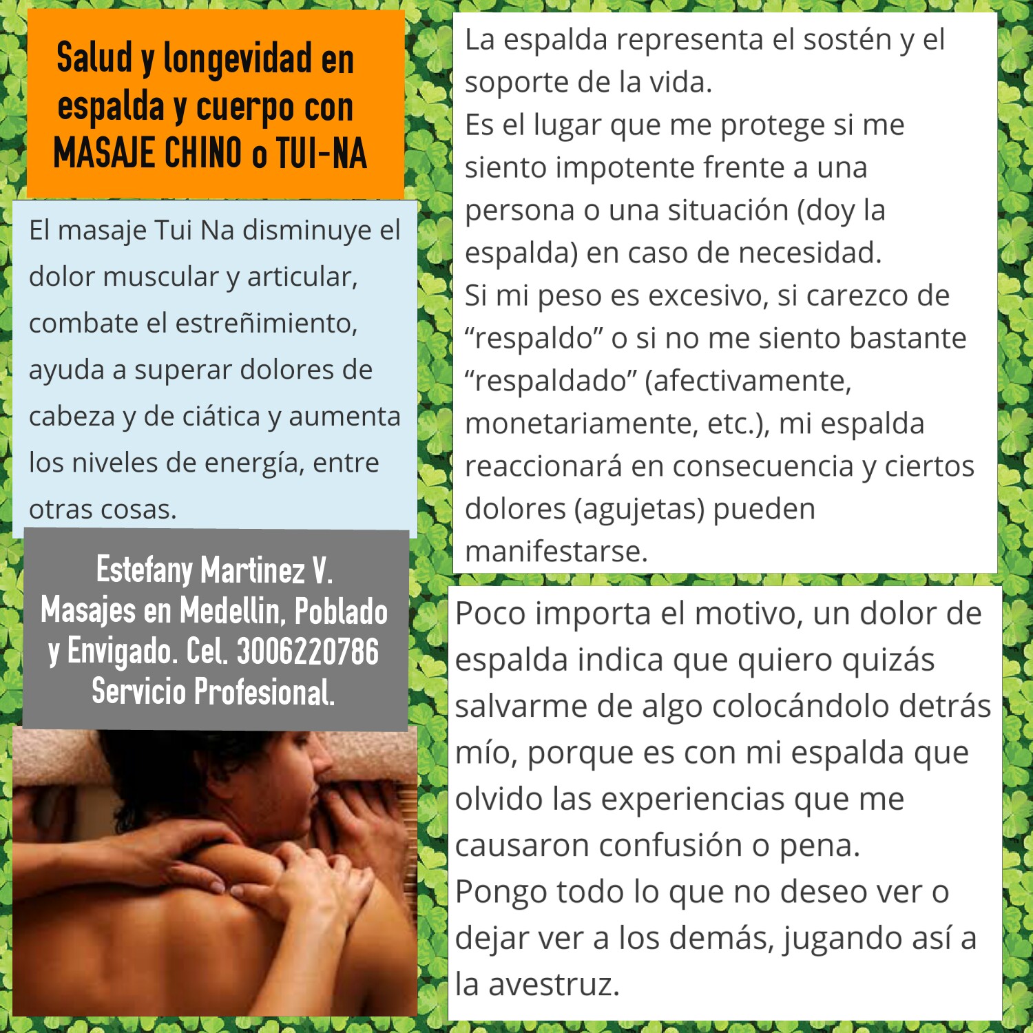 masajes postparto a domicilio medellin