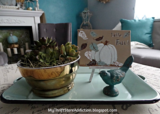 Art and tray vignette
