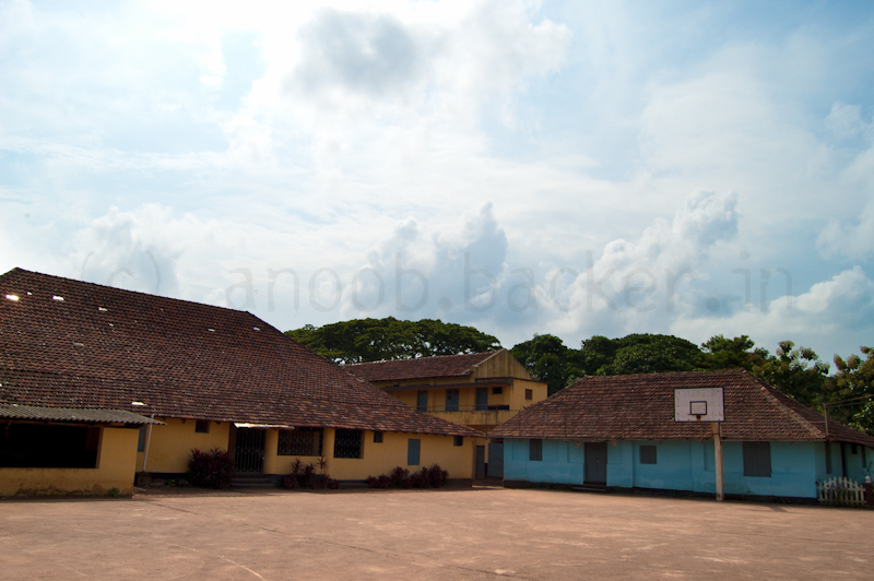 St. John the Baptist High School, Aluva, Kerala, India ANOOB BACKER