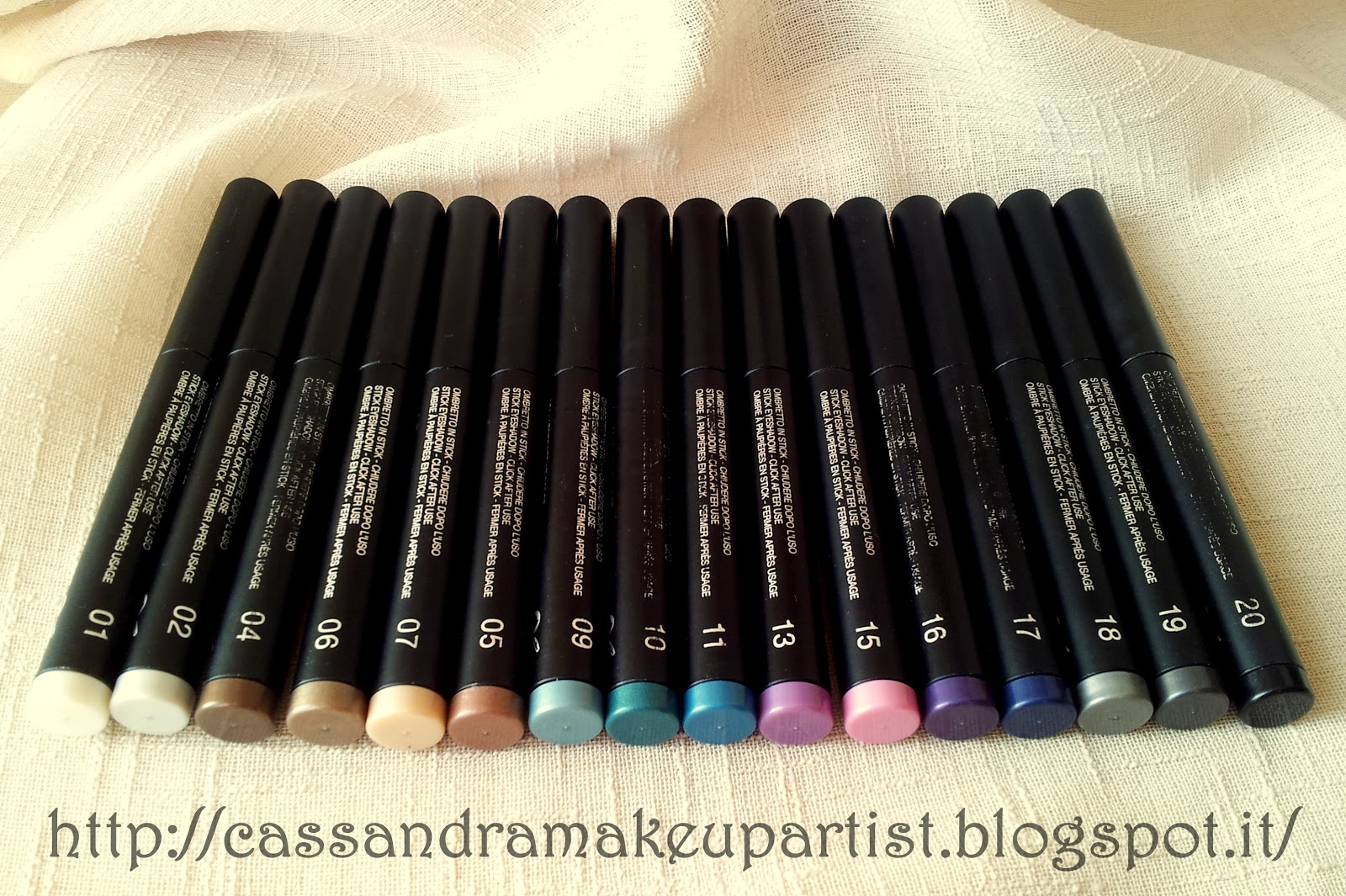 Cassandra Make Up Artist KIKO Long Lasting Stick Eyeshadow