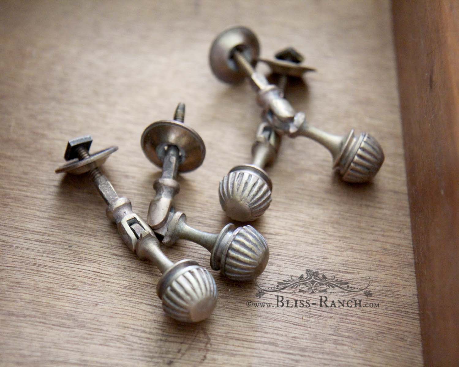 Bliss Ranch How I Clean Old Furniture Hardware